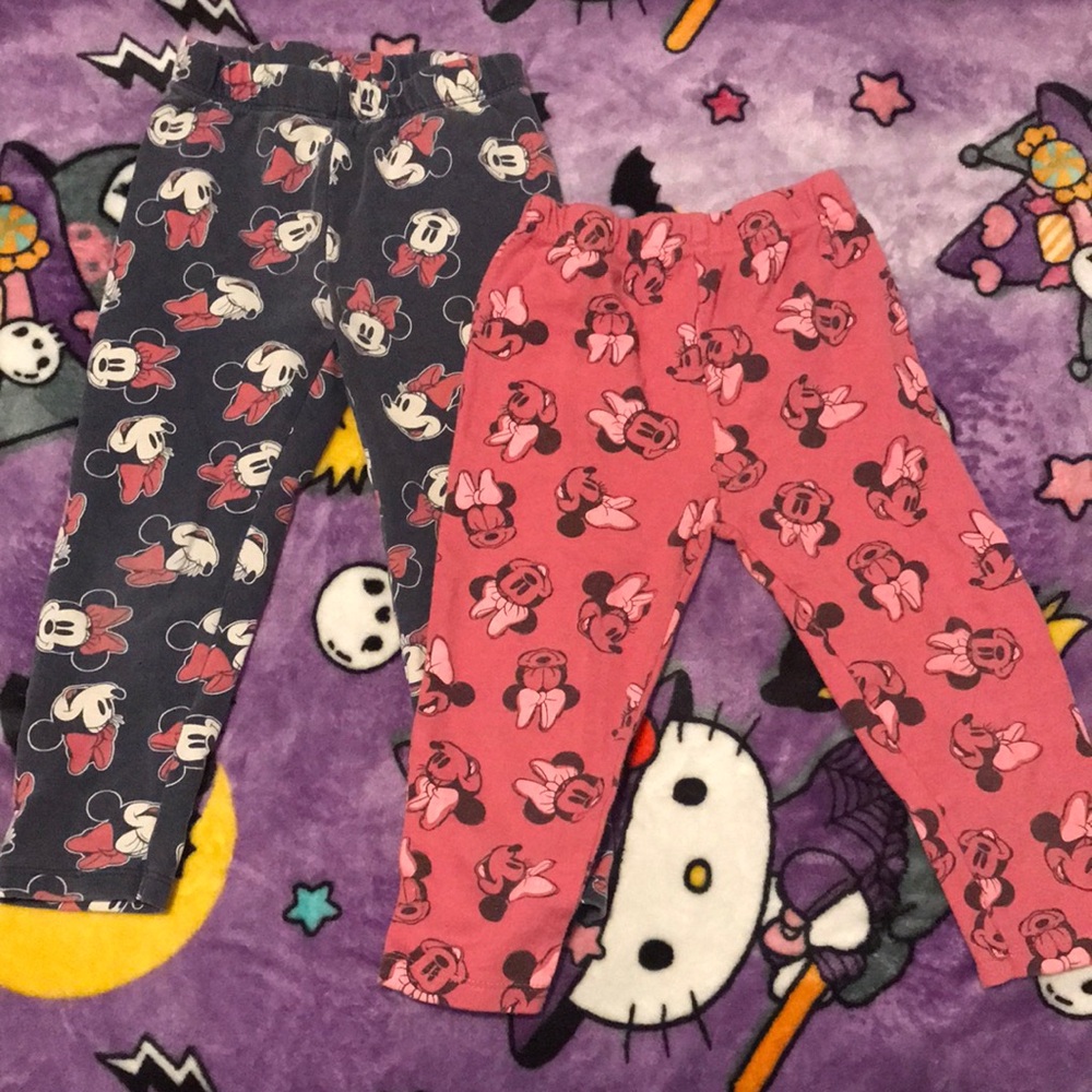 Lot of 2 Minnie Mouse pants